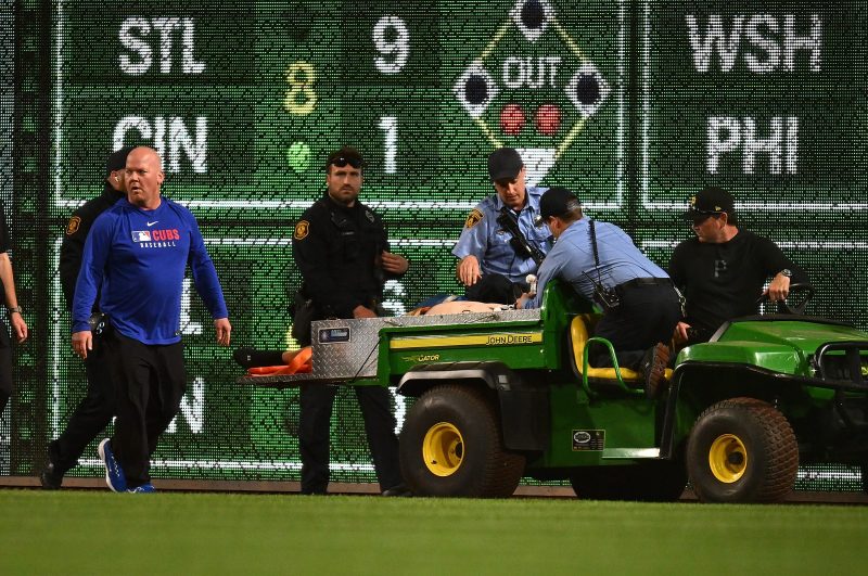 Pirates fan makes first public comment since frightening 21-foot fall