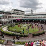 Watch: Livvy Dunne gives ‘Riders Up’ command before Kentucky Oaks