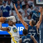 Warriors struggle without Curry, Timberwolves tie series: Highlights