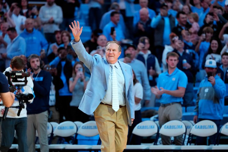 Bill Belichick discusses girlfriend’s involvement in North Carolina football
