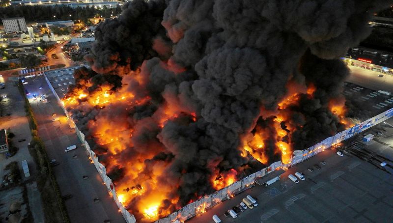 Poland blames Russian intelligence for arson attack on Warsaw shopping center last year