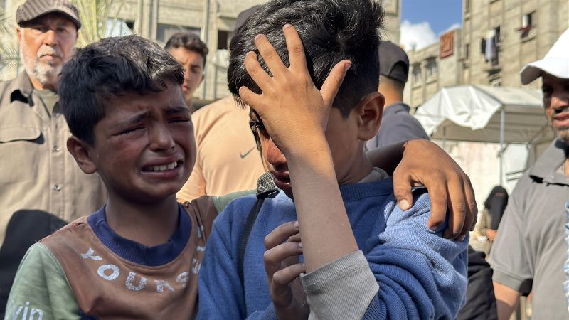 Dozens of Palestinians killed near Gaza aid distribution point, health officials say, in third day of shooting