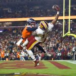 Catch of the year? Treylon Burks has highlight-reel one-handed TD grab